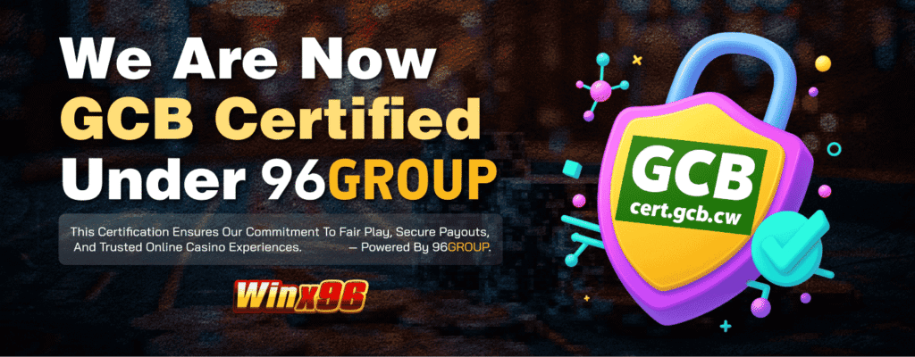 winx96 gcb certified uner 96Group banner
