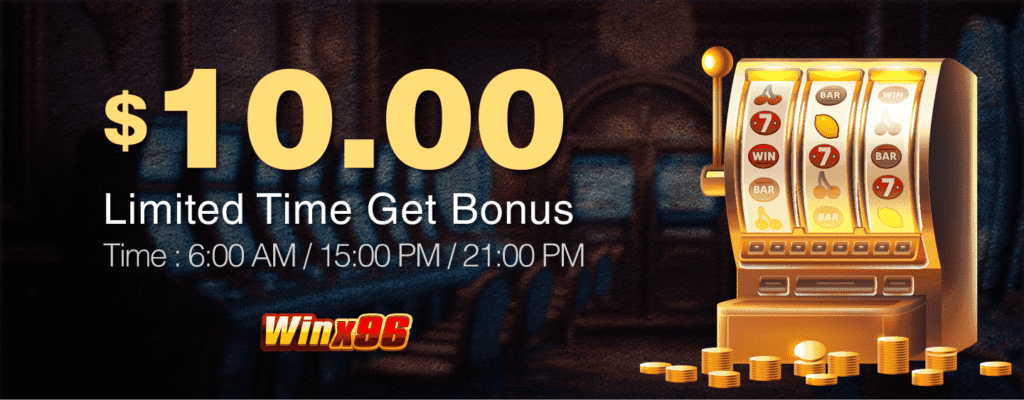 winx96 limited time bonus banner